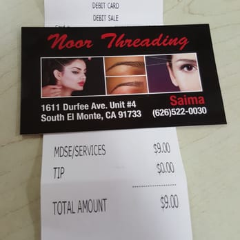 Noor Threading - Threading Services Near Me - South El Monte, California Noor Threading - Threading Services Near Me - South El Monte, California