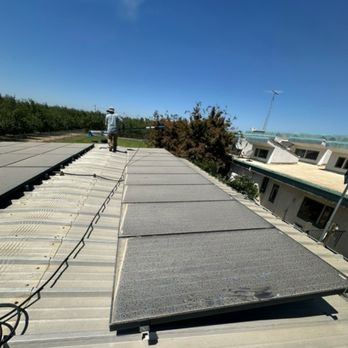 Mission Capable Solar Cleaners - Filthy panel - Solar Panel Cleaning Near Me - Manteca, California Mission Capable Solar Cleaners - Filthy panel - Solar Panel Cleaning Near Me - Manteca, California