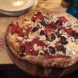 The Forge Pizzeria Restaurants - Volcano pizza, fire in the belly for the winter !