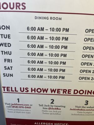Menu photo 2 Jack in the Box Chula Vista, CA