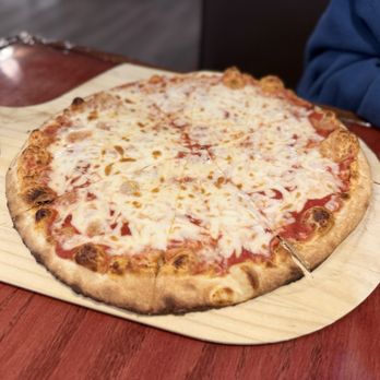Zana's Wood Fire Pizza - Zana's Cheese Pizza (house red sauce, mozzarella cheese) - Desserts Near Me - DeKalb, Illinois