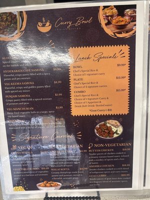 Menu photo 2 Curry Bowl El Paso, TX Menu photo 2 Curry Bowl El Paso, TX