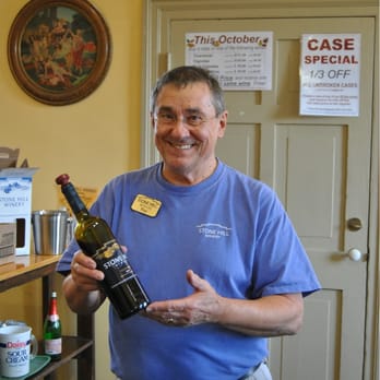 Stone Hill Winery - Ray in the Stone Hill tasting room is the charming and fun man!! - Wineries Near Me - Hermann, Missouri Stone Hill Winery - Ray in the Stone Hill tasting room is the charming and fun man!! - Wineries Near Me - Hermann, Missouri