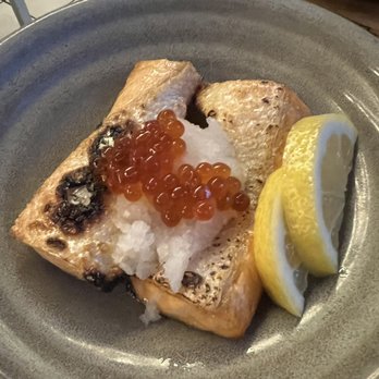 nonono - grilled salmon belly - Izakaya Near Me - New York, New York nonono - grilled salmon belly - Izakaya Near Me - New York, New York