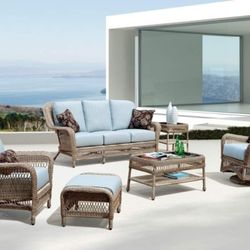 Alumatech Factory Direct Patio Furniture - Our Captiva Set Wicker! More color available!