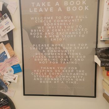 Full Circle Coffee House - Book sharing - Coffee & Tea Near Me - Yuba City, California