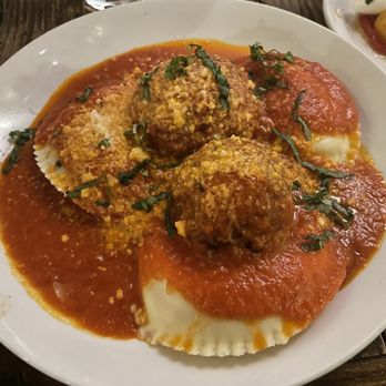 Rosalina - Burrata Cheese Ravioli and House Made Meatballs - Italian Near Me - Providence, Rhode Island
