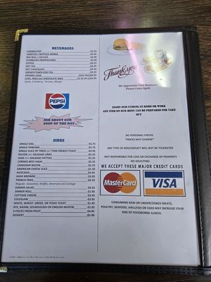 Menu photo 2 Michael's Pancake House Riverside Riverside, IL