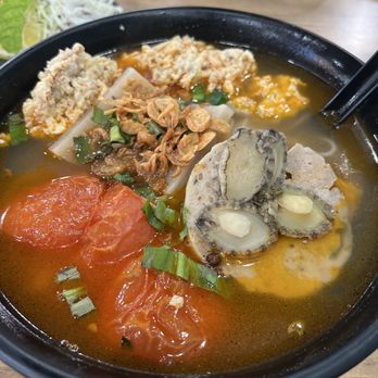 Joe’s Pho - Bun Ruel (crab, abalone tomato soup) - Vietnamese Near Me - Dublin, California