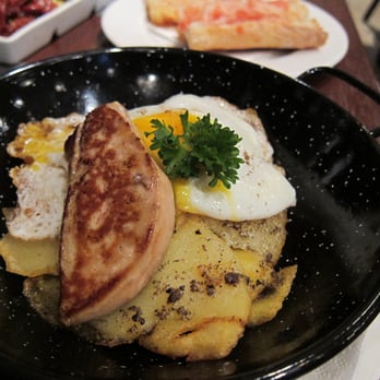 Lonja de Tapas - foie gras with egg - Tapas Bars Near Me - Barcelona, B
