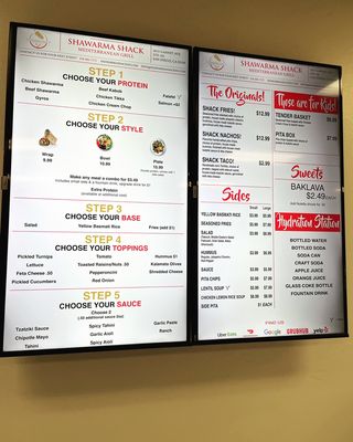 Menu photo 8 Shawarma Shack San Diego, CA