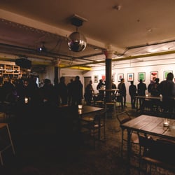 Twenty Twenty Two - The main bar and gallery space at Twenty Twenty Two