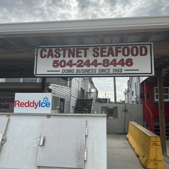 Castnet Seafood - Outside sign - Seafood Markets Near Me - New Orleans, Louisiana Castnet Seafood - Outside sign - Seafood Markets Near Me - New Orleans, Louisiana