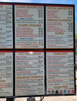 Menu photo 5 Dinos Gyros Phoenix, AZ