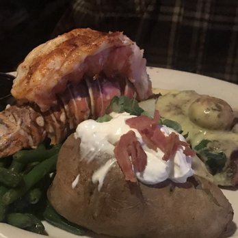 Glendora Continental - Lobster tail and steak with a yummy sauce - Lounges Near Me - Glendora, California