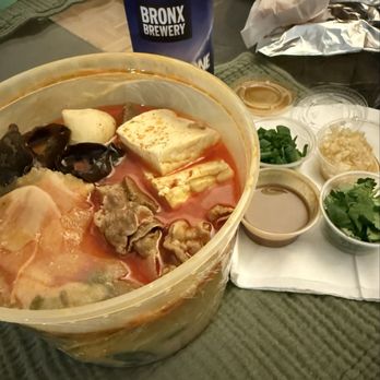 Da Long Yi Hot Pot - Beef Slice Mala Tang 1Lb Combo 1 - Hot Pot Near Me - New York, New York