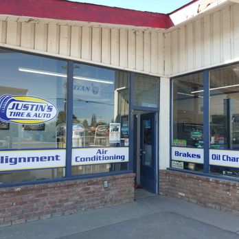 Justin's Tire & Auto - Front Entrance - Auto Repair Near Me - Dos Palos, California Justin's Tire & Auto - Front Entrance - Auto Repair Near Me - Dos Palos, California