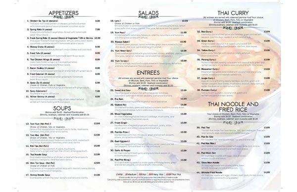Menu photo 2 Yuma Thai Cuisine Yuma, AZ