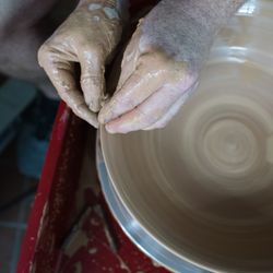 Wild Clay - Discover the joy of throwing clay on the pottery wheel today! Photo credit: Valentina Glidden