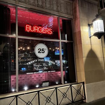 25 Degrees - On Hollywood Boulevard - Burgers Near Me - Los Angeles, California 25 Degrees - On Hollywood Boulevard - Burgers Near Me - Los Angeles, California