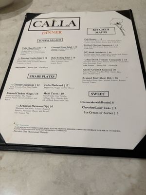 Menu photo 1 Calla Monterey, CA Menu photo 1 Calla Monterey, CA