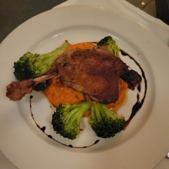 Tournesol - Duck leg confit with sweet potato puree - French Near Me - Long Island City, New York