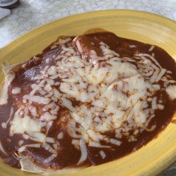 El Rodeo - 3 Cheese Enchiladas A La Carte - Mexican Near Me - Roanoke, Virginia
