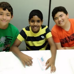 Student Enrichment Academy - The boys in writing class