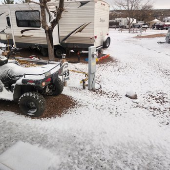Tombstone - 20 degrees and snow Feb 16 - Local Flavor Near Me