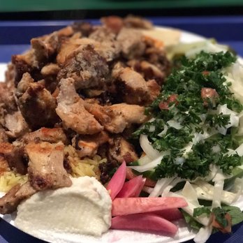 Habibi Shawarma - Chicken Schwarma Plate - Middle Eastern Near Me - Toronto, Ontario