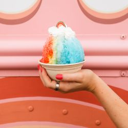 Rolling Cones - Size small Double Rainbow