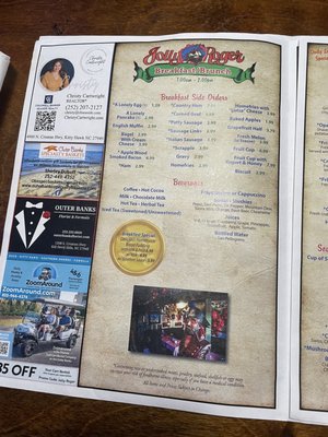 Menu photo 8 The Jolly Roger Restaurant and Bar Kill Devil Hills, NC