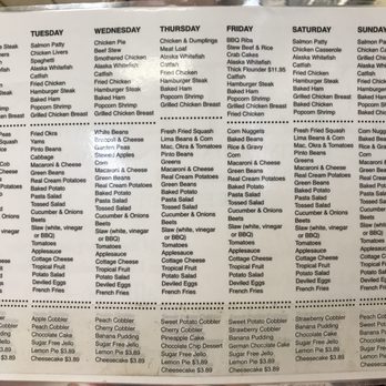 T-Ville Diner - This is their daily menu. Wow. - Diners Near Me - Thomasville, North Carolina T-Ville Diner - This is their daily menu. Wow. - Diners Near Me - Thomasville, North Carolina