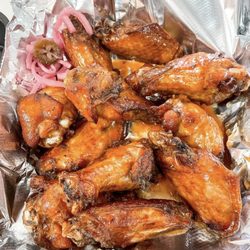 Dozen smoked wings