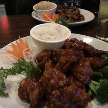 Asian Imperial - My food!! General Gao chicken, and the beef on the plate in the background - Chinese Near Me - Lunenburg, Massachusetts Asian Imperial - My food!! General Gao chicken, and the beef on the plate in the background - Chinese Near Me - Lunenburg, Massachusetts