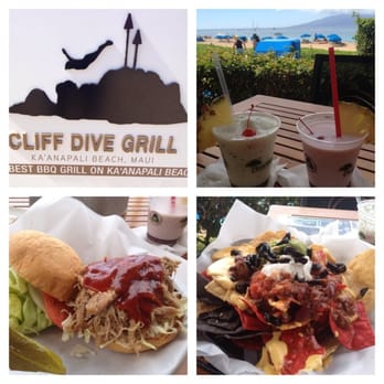 Cliff Dive Grill - Huge serving for the nachos was worth it! - Barbeque Near Me - Lahaina, Hawaii Cliff Dive Grill - Huge serving for the nachos was worth it! - Barbeque Near Me - Lahaina, Hawaii
