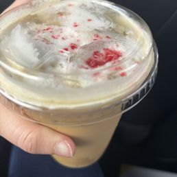 Peppermint cold foam cold brew Peppermint cold foam cold brew