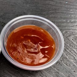 Burgerlicious - Mango habanero sauce. My husband loved the flavor.