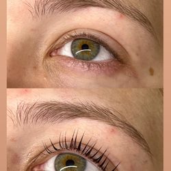 Korean lash lift