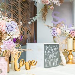 One Plus One Wedding Services - Reception table decorations by OPOWS