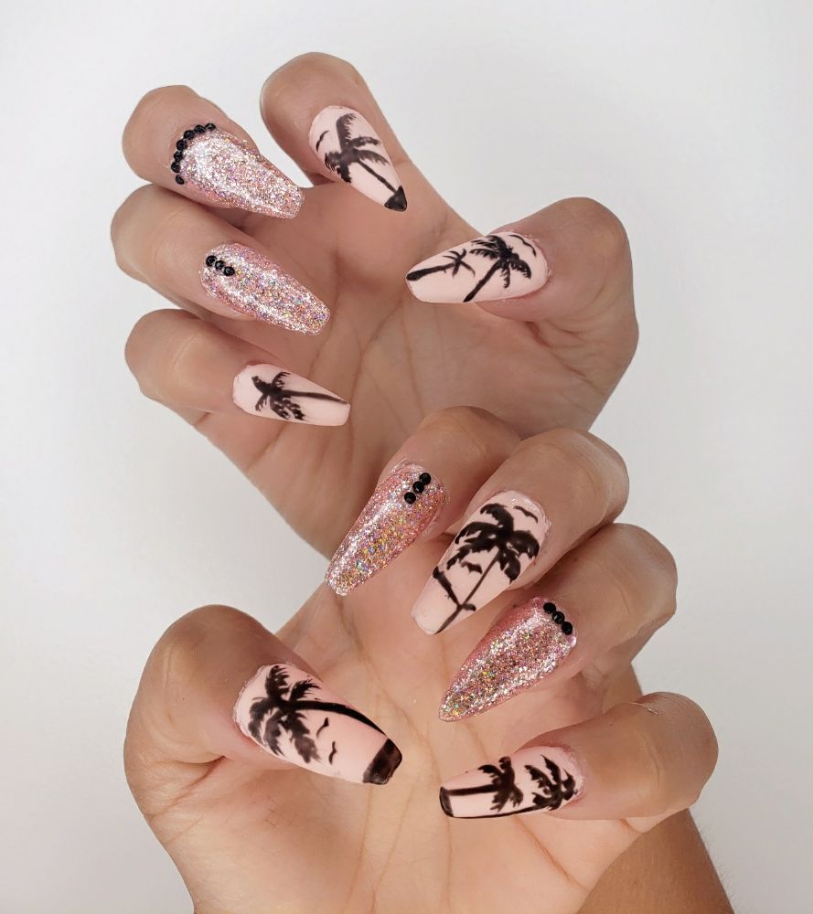 Brows and Nails By MELI Logo