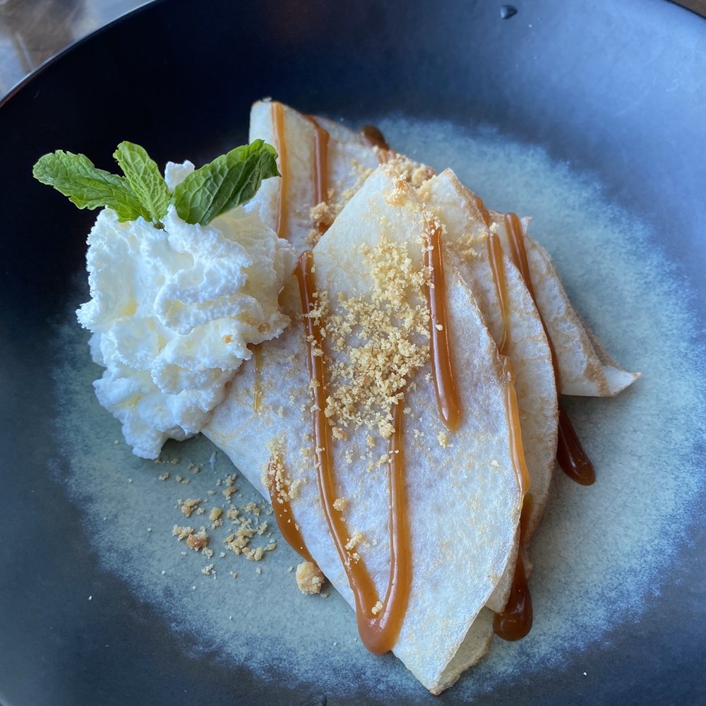 Hangar One Bistro Eatery & Bar - Crepe. Pretty but needed more to it. - New American Near Me - St. Augustine, Florida Hangar One Bistro Eatery & Bar - Crepe. Pretty but needed more to it. - New American Near Me - St. Augustine, Florida