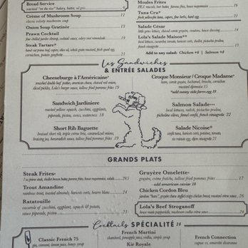 Lola’s Bistro - Great menu - French Near Me - Chagrin Falls, Ohio Lola’s Bistro - Great menu - French Near Me - Chagrin Falls, Ohio