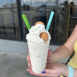 Banana pudding milkshake Banana pudding milkshake