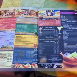 Restaurante El Paraiso - Decently large menu selection.