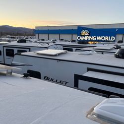 Camping World - Golden - Sunset in Golden
