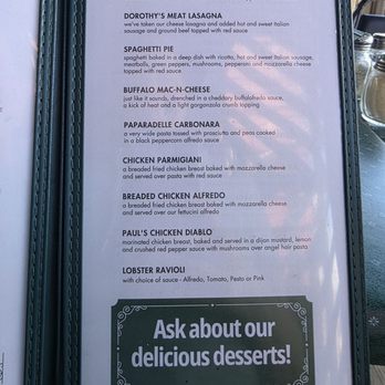 Paul's Pasta Shop - House specials - Italian Near Me - Groton, Connecticut Paul's Pasta Shop - House specials - Italian Near Me - Groton, Connecticut