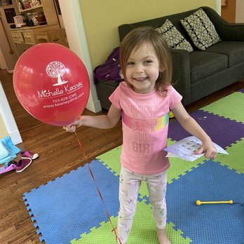 Michelle Keaney Flanagan, DMD - Big sis showing off her pearly whites and balloon for being a good patient and a good mask wearer for her appointment. - General Dentistry Near Me - Arlington, Virginia Michelle Keaney Flanagan, DMD - Big sis showing off her pearly whites and balloon for being a good patient and a good mask wearer for her appointment. - General Dentistry Near Me - Arlington, Virginia