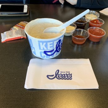Ivar's Seafood Bar - Clam chowder. - Seafood Near Me - Burien, Washington Ivar's Seafood Bar - Clam chowder. - Seafood Near Me - Burien, Washington