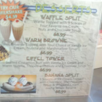 Marvis Diner - New Dessert Menu 2011 - Seafood Near Me - Wildwood, New Jersey Marvis Diner - New Dessert Menu 2011 - Seafood Near Me - Wildwood, New Jersey
